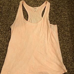 pink tank top